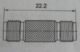 Koaxialsteckverbinder: SMA-604b-TGG; L=22,2mm