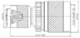 Coaxial Adapter: TNCpREV-Np-626-TGN