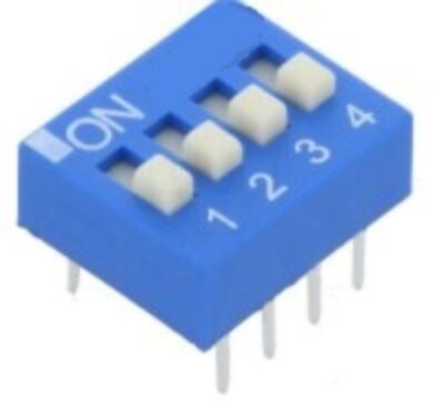 DIP switch DS1040-04-B-N