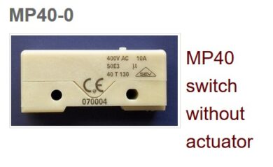 Microswitch: MP40-0