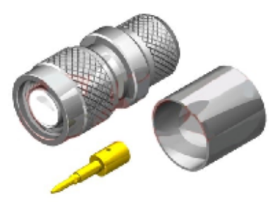 Coaxial Connector: TNC-1119-TGN