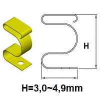 SORTIMENTGRUPPEN EMV-Kontakt SMD Hhe 3,0-4,9mm